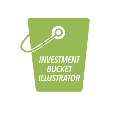 Investment Bucket Illustrator
